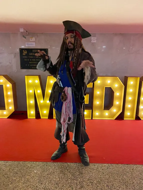 Jack Sparrow em evento